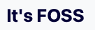 Logo for It's FOSS